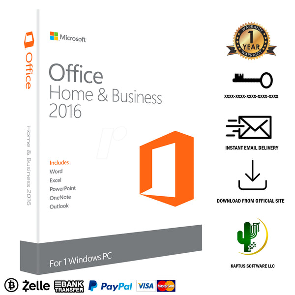 Licencia Office 2021 Home & Bussiness Para Mac Permanente