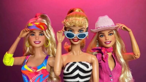 Barbie im Wandel der Zeit