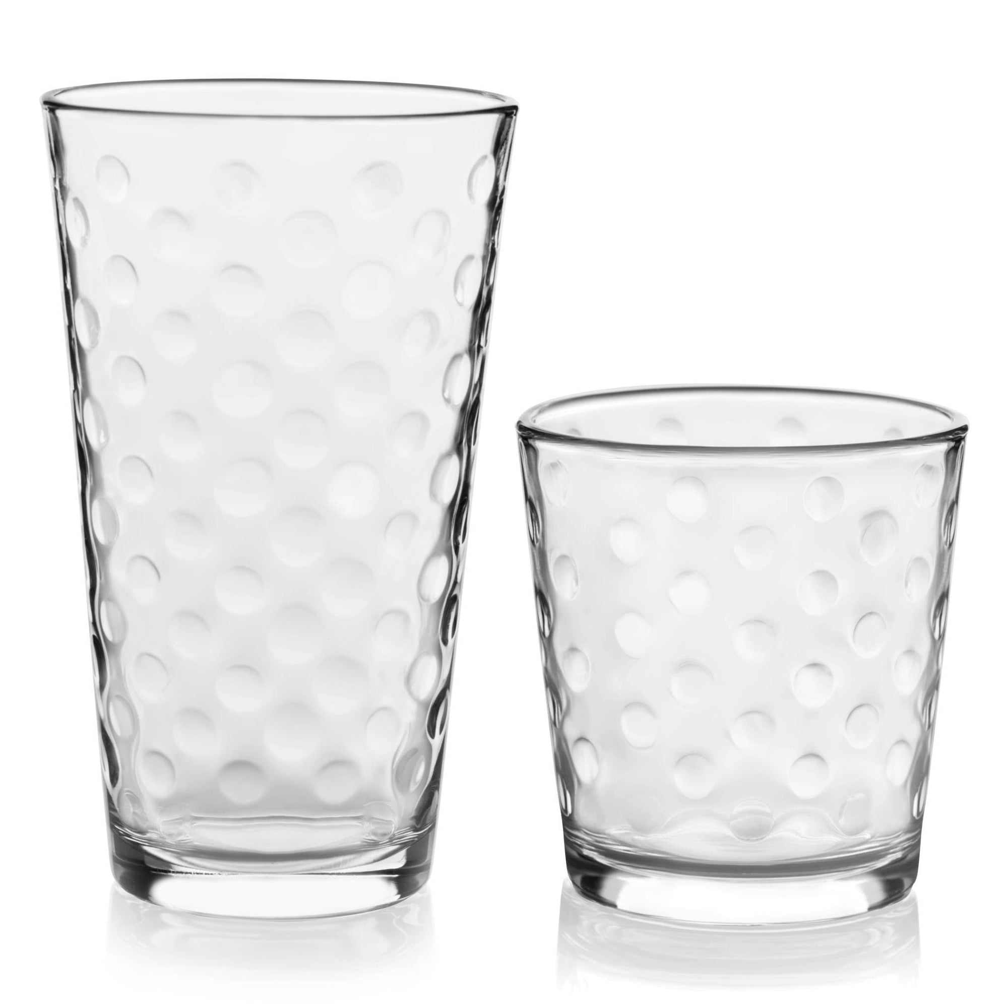 Libbey Polaris 16-Piece Tumbler and Rocks Glass Set