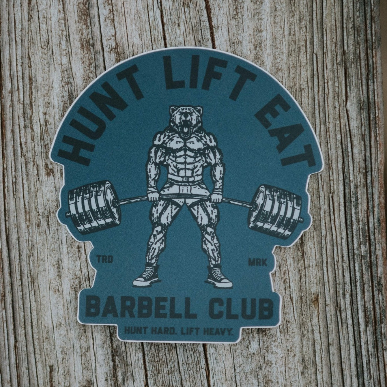 MUTANT® Lift To Kill Velcro Patch 13x3cm - Make your Intentions