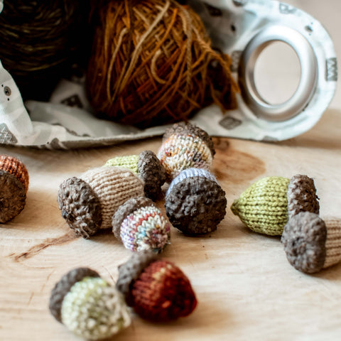 Fallpaca Binkwaffle Dumpling Project Bag for Knitting and Crochet