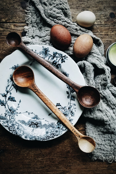 Wooden Mixing Spoons, 3 Pieces - Friendship Bread Kitchen