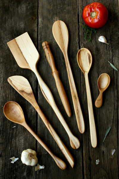 NEW* Wooden Pasta Spoon – Old World Kitchen