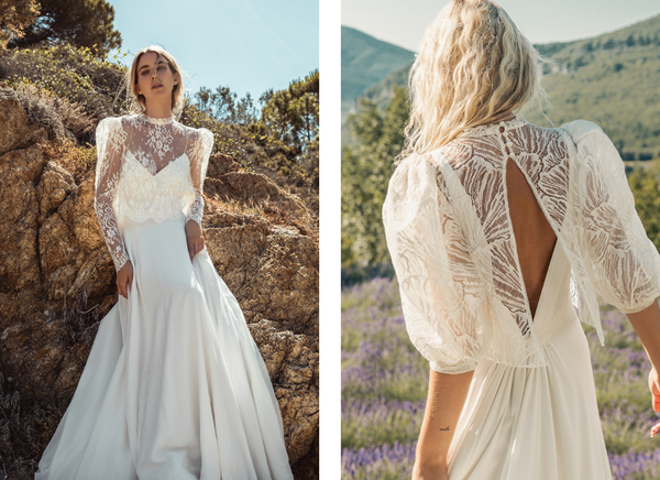 calais lace wedding dresses made in france, available in australia