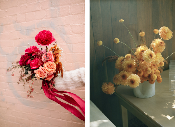 creative and bright artistic bridal bouquets melbourne australia