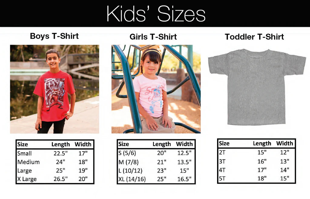 Kid's Size Guide