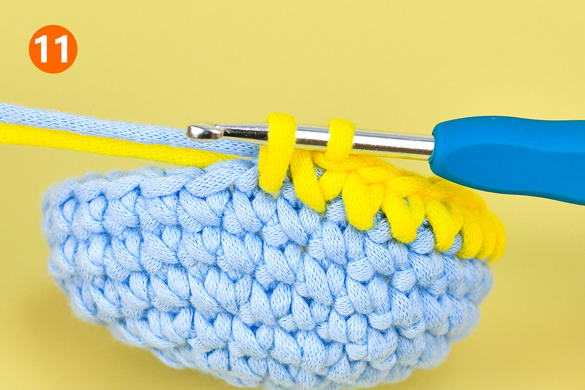 HOW TO CHANGE COLORS IN CROCHET