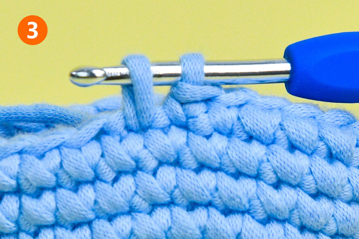 Single crochet SC 3
