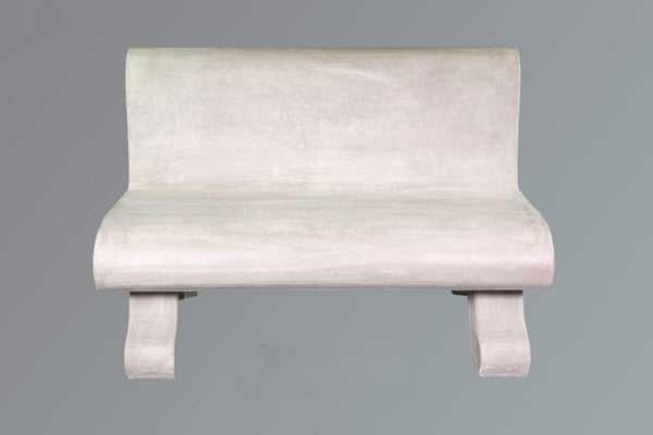 Moderna Concrete Garden Bench by Giannini