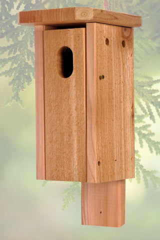 Bluebird Nesting Box/House in Cedar by Winter Woodworks