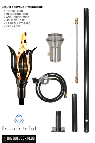 Fire Torch Complete Kit from Fountainful
