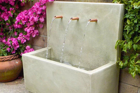 Tribus Wall Fountain by Giannini Garden Ornaments