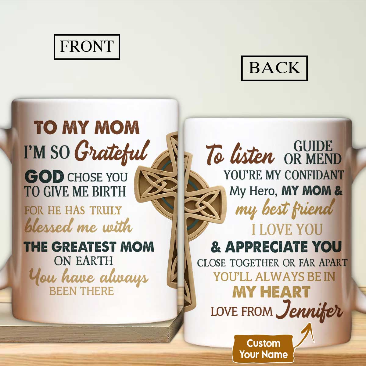 Gift For Mom Mug - Daughter to mom, Blue bird Mug - Gift For Mother's -  Cerigifts