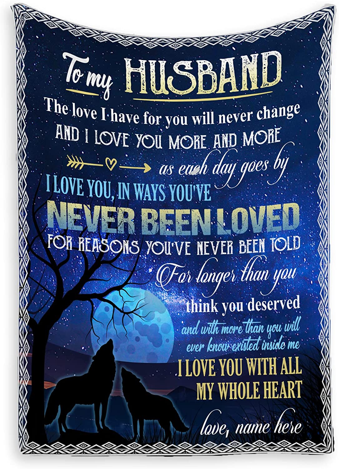 RooRuns Gifts for Husband Blanket, to My Husband Gifts, Husband Gifts from  Wife, Best Husband Gifts for Men, Future Husband Gifts, Valentine, Wedding  Anniversary Birthday 