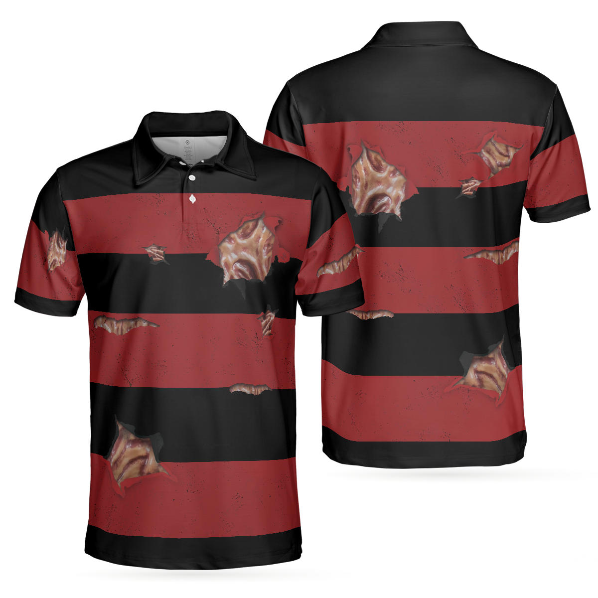 Who Wants To Be The Prey In An Ocean Full Of Hunters Polo Shirt, Shark -  Cerigifts