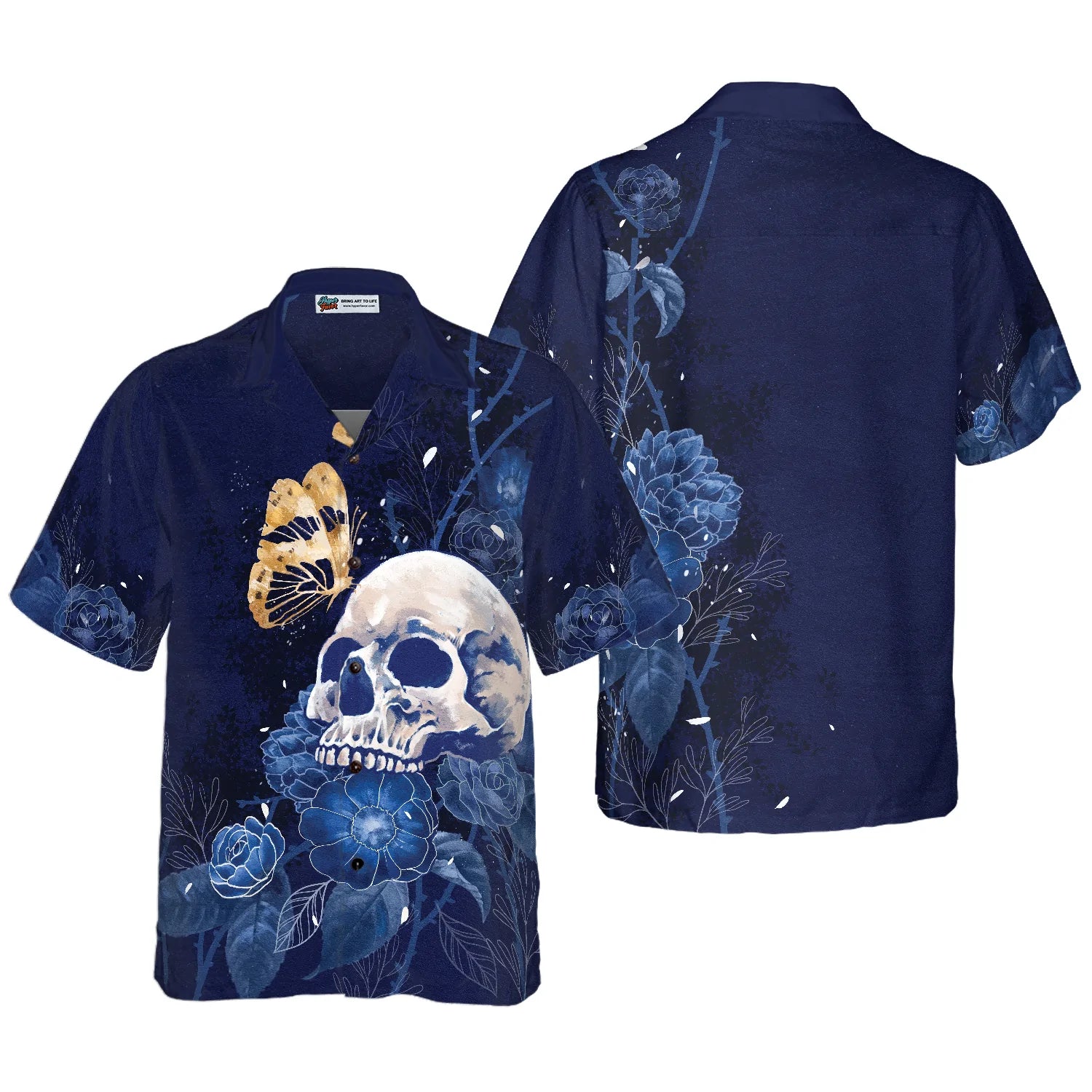 Floral Skull Aloha Trendy Hawaiian Shirts, Skull Trendy Hawaiian Shirt For  Skull Lovers, Hawaii Shirt Men - Trendy Aloha