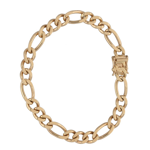 18K Gold Filled Figaro 5mm Chain Bracelet for Wholesale Bracelets I254 -  Etsy