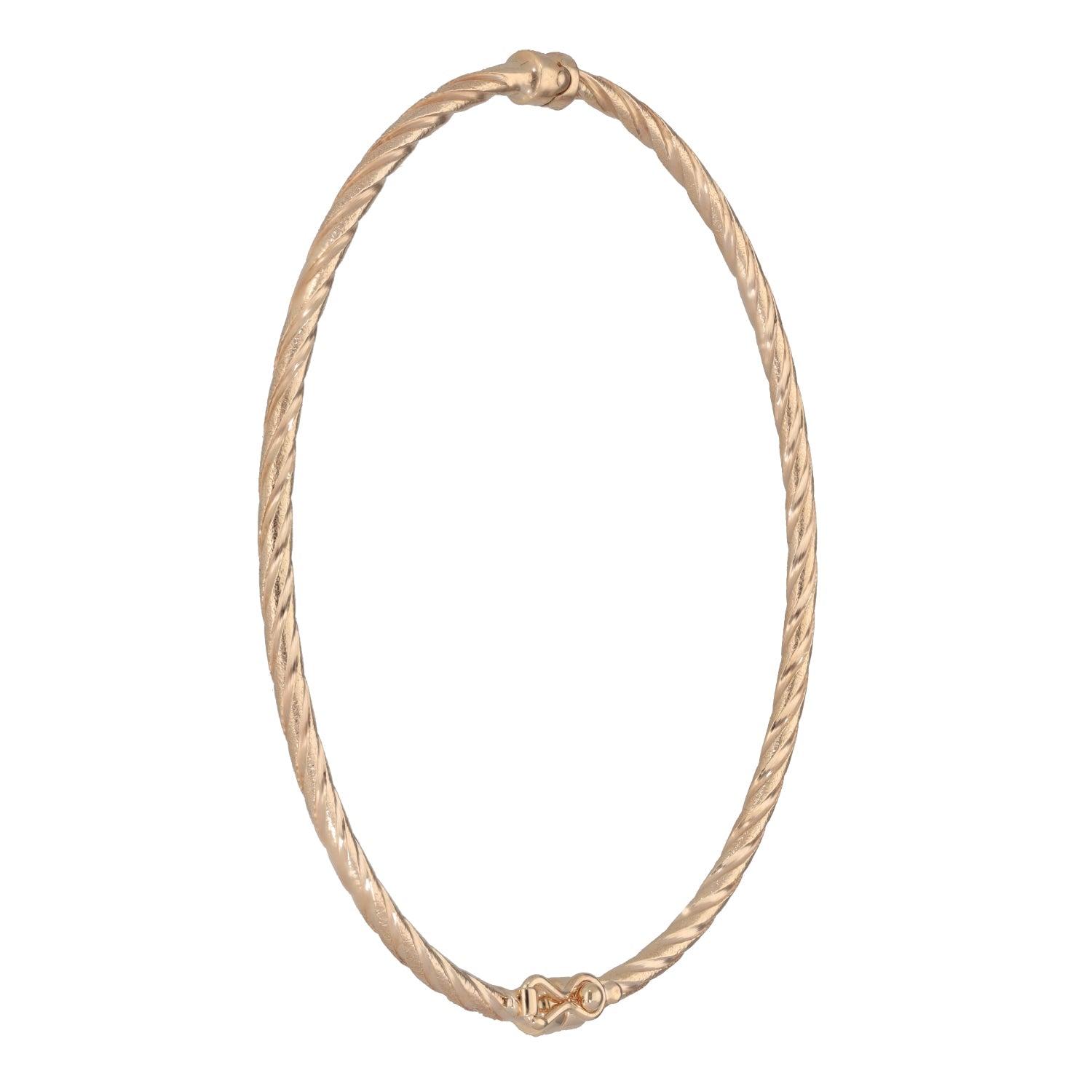 New 9ct Gold Twisted Bangle