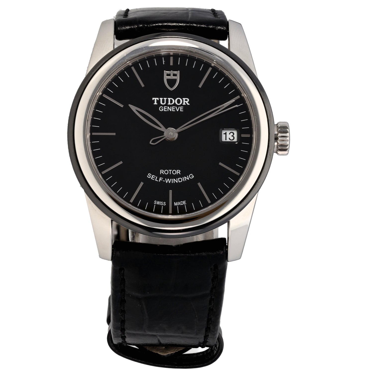Tudor Glamour Date 55010 36mm Stainless Steel Watch