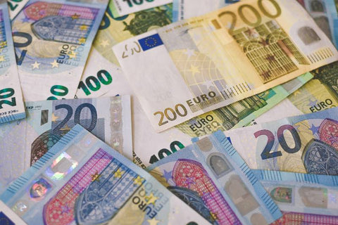 euro-note-selection