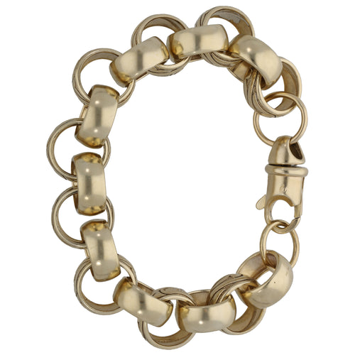 Gold Mark - ✨✨✨ 9ct Gold Belcher Bracelet Stunning... | Facebook