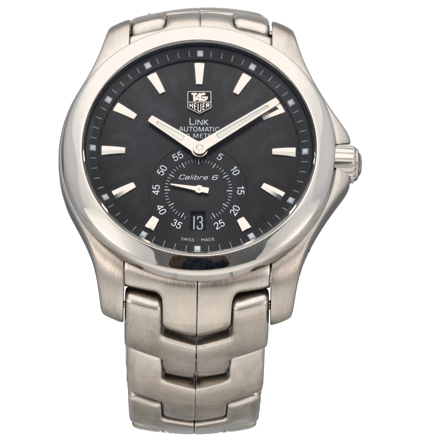 Tag Heuer Link CJF211A 42mm Stainless Steel Watch – H&T