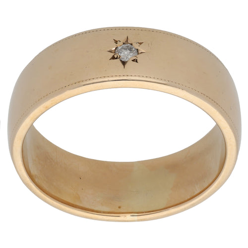 Second Hand 9ct Gold Russian Wedding Ring | RH Jewellers
