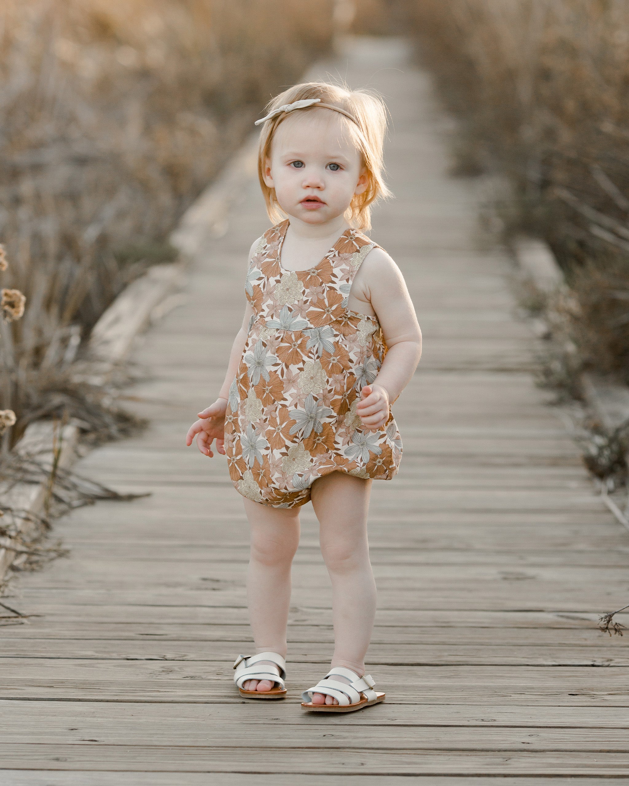 Norah Romper || Flower Field – Rylee + Cru