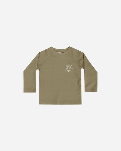 rash guard || olive - Rylee + Cru | Kids Clothes | Trendy Baby Clothes | Modern Infant Outfits |
