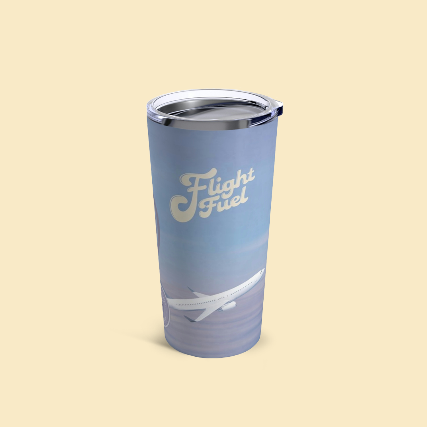 Blue 20oz Stainless Steel Travel Mug 20oz from Flight Fuel