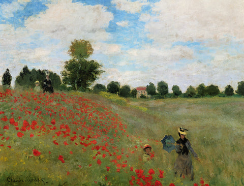 Les coquelicots de Monet