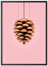 Brainchild – Poster – Classic – Pink - Pine Cone