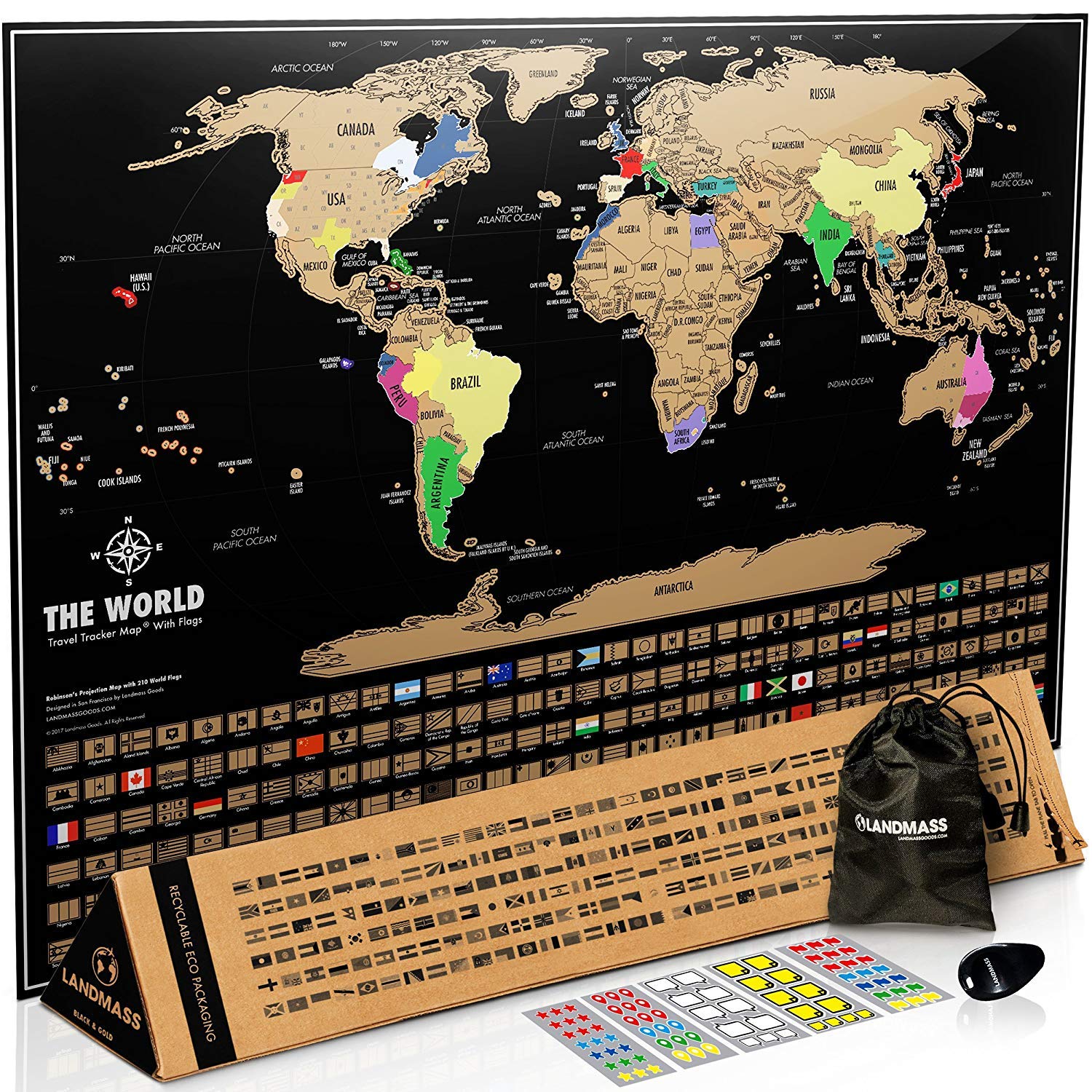 Scratch Off Travel Map, United States Travel Map, Travel Gift