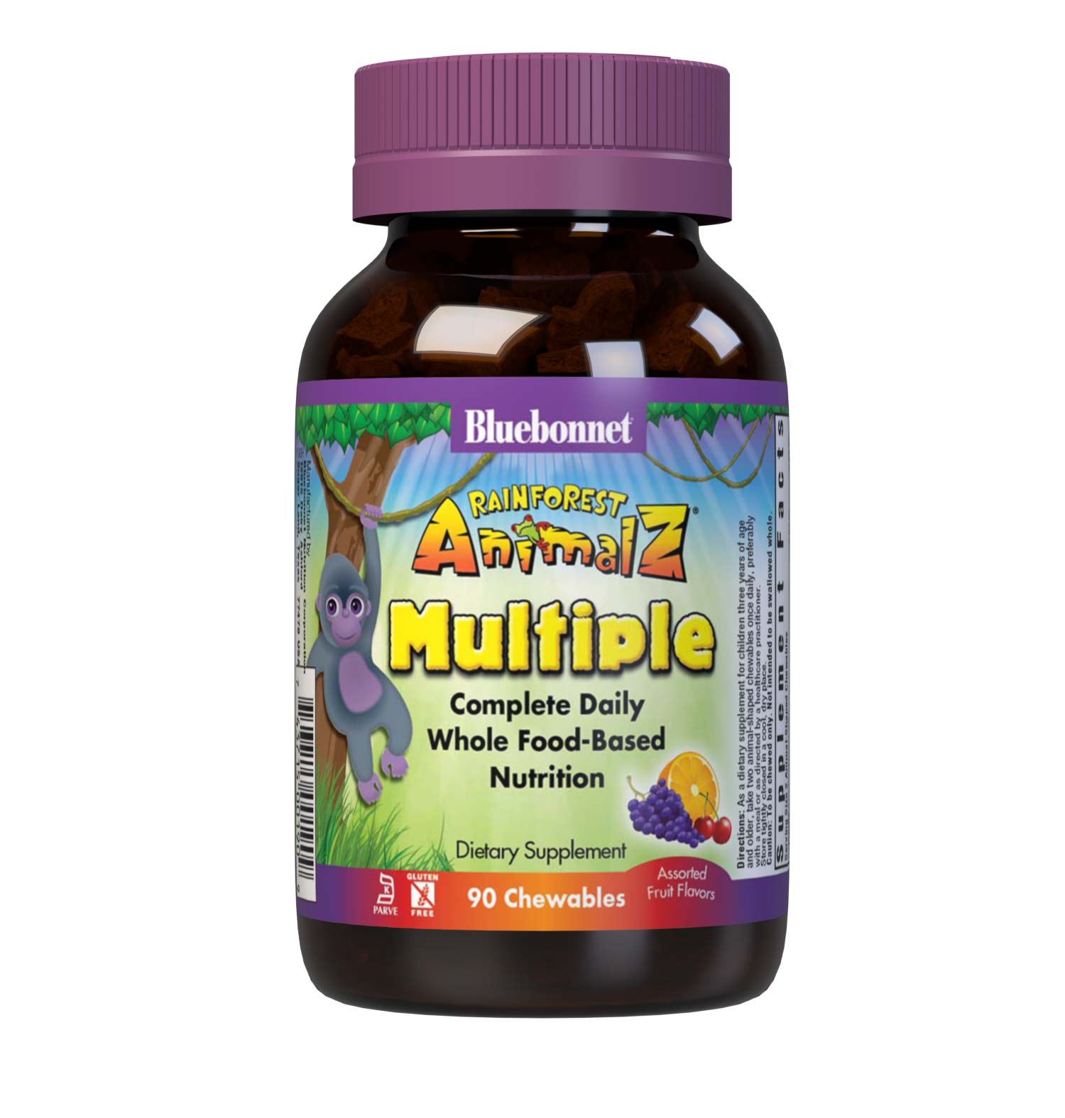 DAILY MULTI WHOLE FOOD-BASED MULTIVITAMIN (With Iron)