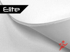 The Elite golf screen fabric from AllSportSystems is a multilayer fabric made with a foam core that absorbs and dampens golf shots, reducing impact noise. Projected images will be sharper and brighter on Elite fabric than on any other material. Perfect for golfers who want superior image quality and highly recommended for HD and 4K projectors.