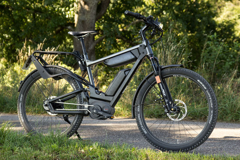 electric bike with hub gears