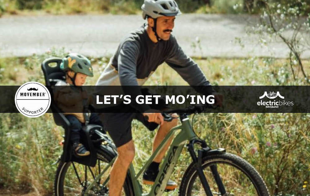 Movember Promo | Electric Bikes Brisbane