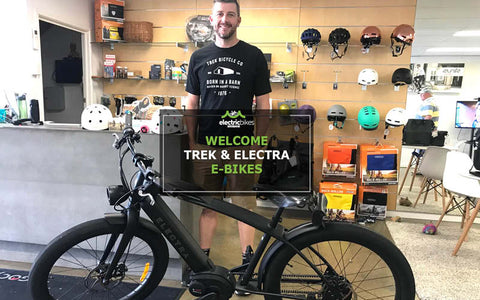 Trek and Electra: Two icons join Electric Bikes Brisbane