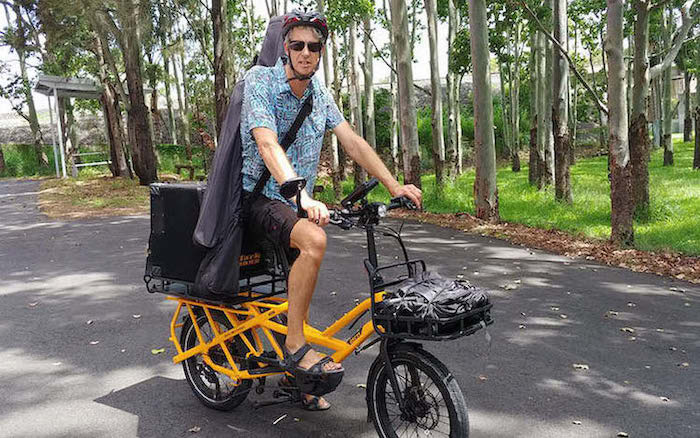 Peter’s Tern GSD cargo electric bike: making music in Brisbane