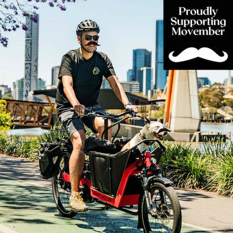 Movember promo | Electric Bikes Brisbane
