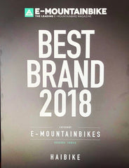 Haibike is Best electric mountain bike brand 2018 