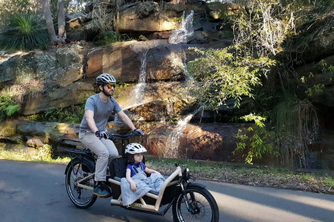 Our Riese & Muller Load 60 cargo e bike is our second car