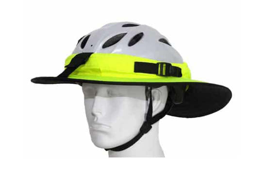 bicycle helmet brim