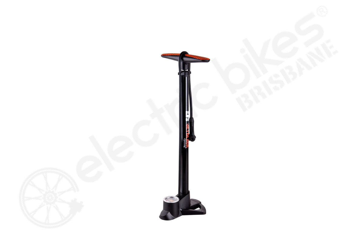 jet black bike pump