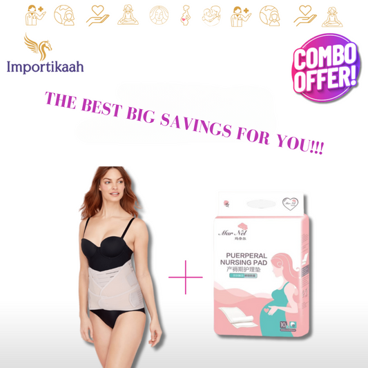 Best Pregnancy & Postpartum Belt- Importikaah Postpartum 3 in1& Pregnancy  Belt I Priya's Magic World 