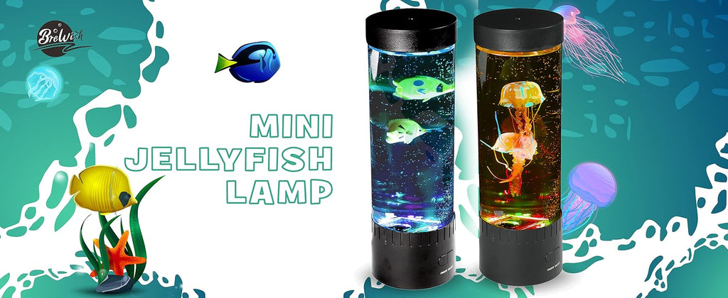 Mini jellyfish lamp