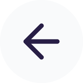 A white circle with a dark purple arrow pointing left.