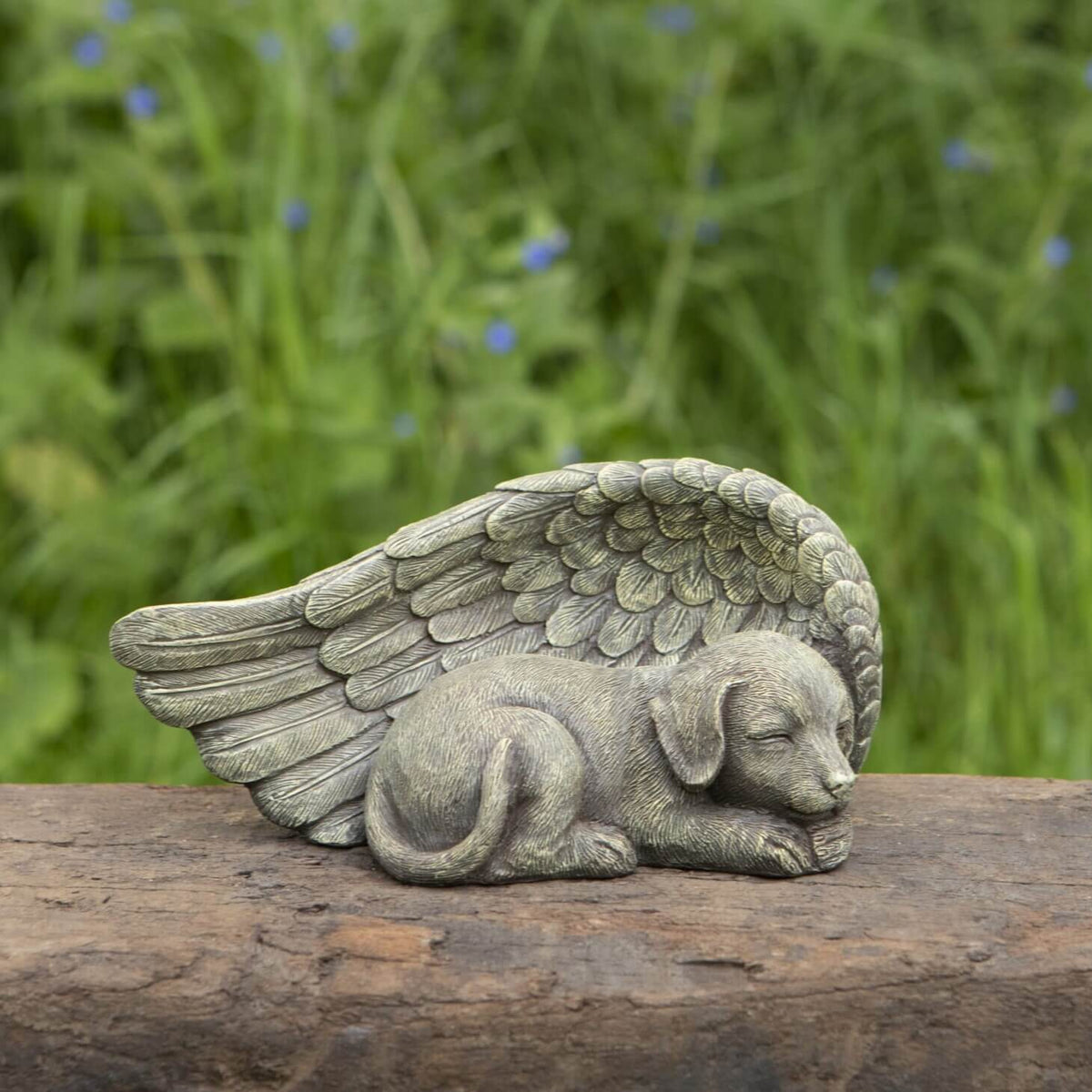 Angel Wing Sleeping Dog Memorial