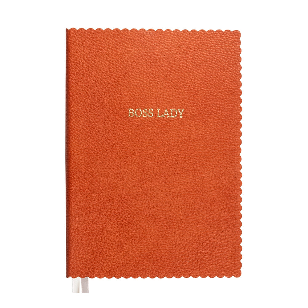 Boss Lady Leather Effect A5 Notebook