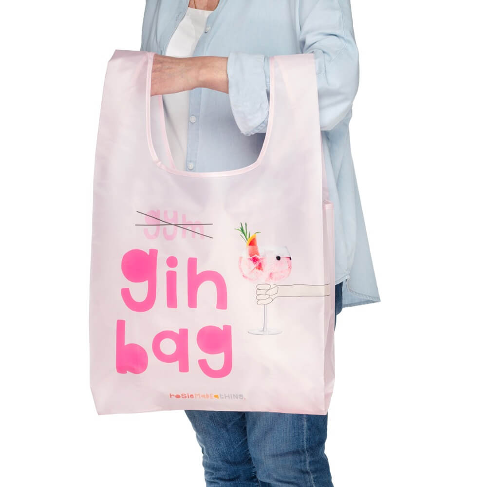 Gin Bag Reusable Shopping Bag| Rosie Made A Thing